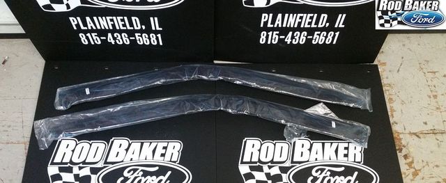 VGL3Z18246A - Exterior: Side Window Deflectors - Reg Cab for Ford Image