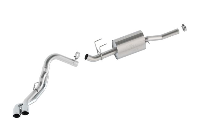 M5200FSDC - : 2023-2026 Super Duty 7.3L SPORT SIDE EXIT Exhaust w/ Chrome Tips for Ford Performance Image