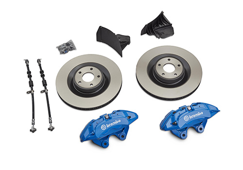 M2300W - : 2013-2018 Focus ST Performance Front RS Brake Upgrade Kit for Ford Performance Image