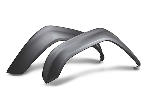 M16268BMF - : 2022-2025 BRONCO RAPTOR CARBON FIBER FRONT FENDER FLARE SET-MATTE for Ford Performance Image