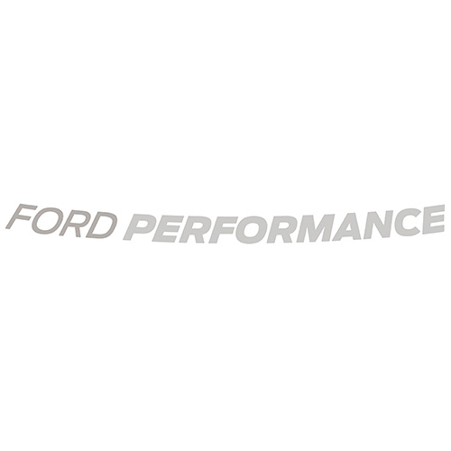 M1820RGS - : FORD PERFORMANCE RANGER WINDSHIELD BANNER - SILVER for Ford Performance Image