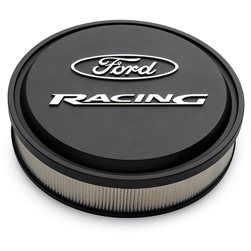 302380 - : "FORD RACING" SLANT EDGE AIR CLEANER - BLACK for Ford Performance Image