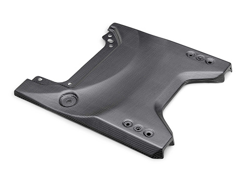 M16600BM - : 2022-2025 BRONCO RAPTOR CARBON FIBER TAILGATE APPLIQUE-MATTE for Ford Performance Image