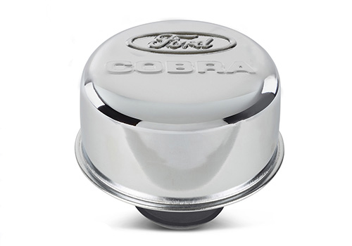 302225 - : FORD COBRA LOGO AIR BREATHER CAP:CHROME for Ford Performance Image