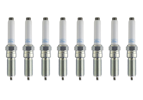 M1240550VDE - : 2021-2025 PERFORMANCE 5.0L VDE COYOTE COLD SPARK PLUG SET for Ford Performance Image