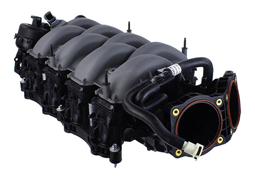 M9424M50D - : 2024-2025 MUSTANG 5.0L DUAL THROTTLE BODY INTAKE MANIFOLD for Ford Performance Image