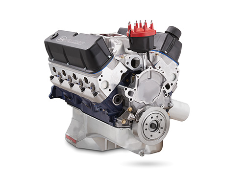 M6007X2347DR - : X2347D STREET CRUISER-DRESSED CRATE ENGINE WITH X2 HEADS-REAR SUMP PAN for Ford Performance Image
