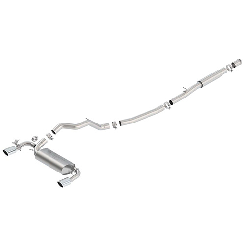 M5200FRS - : 2016-2018 FOCUS RS ACTIVE CAT BACK SPORT EXHAUST SYSTEM for Ford Performance Image