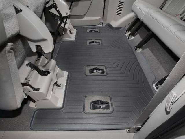 441076 - : WeatherTech 07-17 Expedition and Navigator Part # 441076 - 3rd Row Black for WeatherTech Image