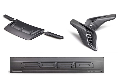 M16600KFM - : 2021-2025 F-150 RAPTOR CARBON FIBER APPEARANCE KIT - MATTE for Ford Performance Image