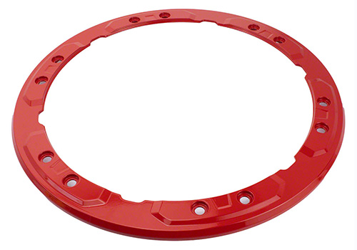 M1021BLR - : 2021-2024 BRONCO BEADLOCK TRIM RING - RED for Ford Performance Image