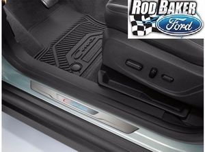 DM5Z54132A08B - Interior: 2013-2017 Ford C-Max Illuminated Door Sill Plates Genuine Ford Accessory Red LED for Ford Image