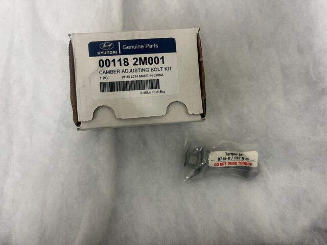 1182M001 - Performance: Camber Bolt for Hyundai: Genesis Coupe, Sonata Image