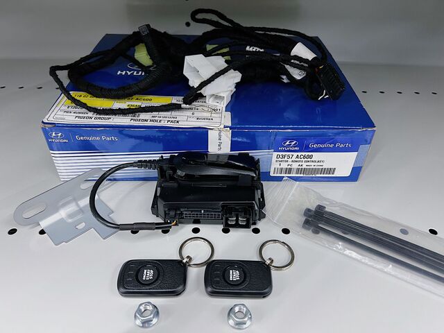 D3F57AC600 - Security: Remote Start Vehicle Security System for Hyundai: Tucson Image
