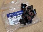 222242G000 - : Valve Seals for Genesis: G70 | Hyundai: Elantra, Elantra Coupe, Elantra GT, Elantra N, Genesis Coupe, Kona, Kona N, Santa Fe, Santa Fe Sport, Sonata, Tucson, Veloster, Veloster N Image