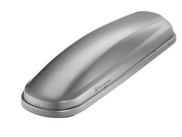 8400400 - Roof Carrier Systems: ROOF BOX 330 - SMALL - SILVER for Mercedes-Benz Image