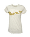 AMWL600GD - : Women's Gold Glitter Script T-Shirt for Mercedes-Benz Image