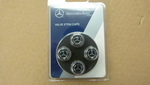 Q6408126 - Wheels: Tire Valve Stem Caps - Black for Mercedes-Benz Image