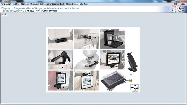 51952458832 - Audio/Video: 2022-2024 BMW - Safety Case Apple Ipad 5/6 9.7-In for BMW: 230i, 330e, 330i, 430i, 530i, 540i, 740i, 840i, M2, M240i, M3, M340i, M4, M5, M550i xDrive, M760i xDrive, M8, X1, X2, X3, X4, X5, X6, X7, Z4 Image