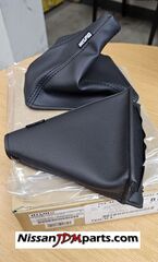 Nismo 40TH Shft Lvr & Hndbrk Boot (R32) - Nismo (9693S-RN58540)