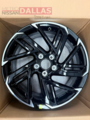 T99W17SF6J - : 18" Black Machined Finish Wheel for Nissan Image