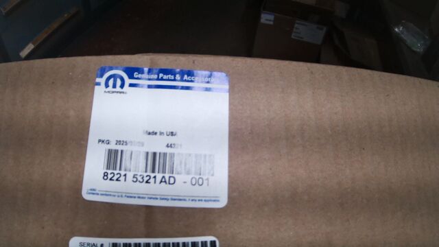 82215321AD - Interior Accessories: All-Weather Floor Mats, Front &amp; Rear -- Crew (Black) for Mopar Image