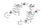 1590940106 - : FILTER COVER WITH MASS AIR SENSOR for Mercedes-Benz Image