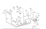 912002008003 - Vacuum System/Hydraulic System: Mechanical Securing for Mercedes-Benz Image