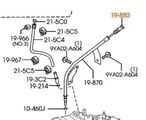 AW2019880 - : Gauge Oil Level for Mazda Image