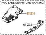 GHR467Z31D - Body: Trim Cover for Mazda Image