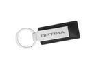 UQ016AY744 - Merchandise: Key Chain - Black Leather Optima for Kia: K5, Niro, Niro EV, Optima, Rio, Seltos Image