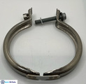5Q0253725G - Exhaust: Converter &amp; Pipe Clamp for Volkswagen: Arteon, Atlas, Atlas Cross Sport, Beetle, Golf, Golf Alltrack, Golf R, Golf SportWagen, GTI, Jetta, Passat, Tiguan Image