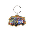 DRG8842 - : Light Bus Bamboo Keychain for Volkswagen Image