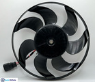 1KM959455E - Cooling System: Cooling Fan for Volkswagen: Beetle, CC, Eos, Golf, Golf R, GTI, Jetta, Passat, R32, Rabbit, Tiguan Image