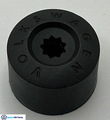 1K06011739B9 - Suspension: Wheel Bolt Cap for Volkswagen: Arteon, Atlas, Atlas Cross Sport, Beetle, CC, e-Golf, Eos, Golf, Golf Alltrack, Golf R, Golf SportWagen, GTI, ID.4, Jetta, Passat, Phaeton, R32, Rabbit, Taos, Tiguan, Tiguan Limited Image