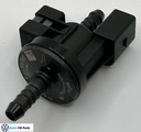 6E906517A - Emission System: Diverter Valve for Volkswagen: Beetle, Eos, Golf, Golf R, GTI, Jetta, Passat, Rabbit, Touareg Image