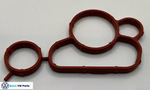 6J115441A - Engine: Engine Oil Filter Adapter Gasket for Volkswagen: Beetle, CC, Eos, GTI, Jetta, Passat, Tiguan, Tiguan Limited Image