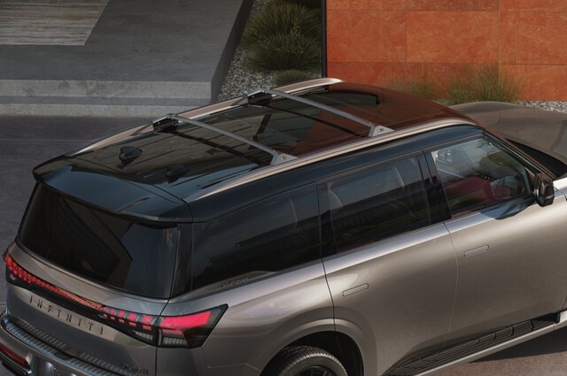T99R17JA0A - : Roof Rail Crossbars - Silver (2-piece set) for Infiniti Image