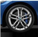 36117852489 - : Light Alloy Rim Ferricgrey 36907111 for BMW Image