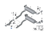 18307102452 - : Actuator Drive Exhaust Flap for BMW Image