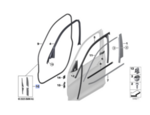 1292208383 - : Set Template Front Door 861073 for BMW Image