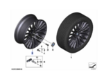 36116863112 - : Gloss-Turned Light Alloy Rim for BMW Image