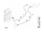 64216939219 - : HVAC Heater Hose for BMW Image