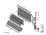 17115A50153 - Cooling System: Radiator for BMW Image