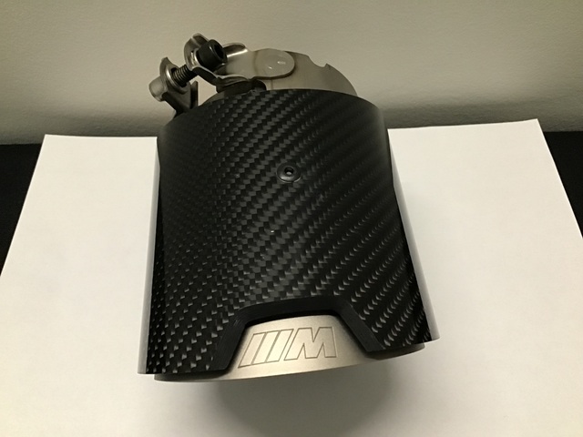 18305A291B8 - Exterior: M Performance Tailpipe Trim In Carbon Fiber for BMW Image