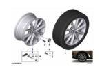 36116880688 - : Disc Wheel Light Alloy Ref 36907111 for BMW Image