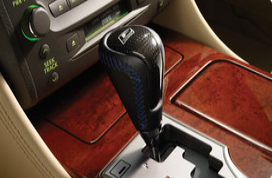PTR5153080 - Interior: Shift Knobs, F-Sport, Carbon Fiber/Leather for Lexus: GS300, GS350, GS430, GS450h, GS460, IS250, IS350 Image