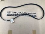 9091602733 - Cooling System: Serpentine Belt for Lexus: GS Turbo, GS200t, GS300, IS200t, IS300, RC Turbo, RC200t, RC300 Image