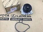 1610039595 - Cooling System: Water Pump for Lexus: GS Turbo, GS200t, GS300, IS200t, IS300, NX200t, NX300, RC Turbo, RC200t, RC300 Image