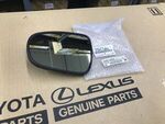8796133B30 - Body: Mirror Glass for Lexus: ES300h, ES350, GS F, GS Turbo, GS200t, GS300, GS350, GS450h, IS200t, IS250, IS300, IS350, LS460, LS600h, RC F, RC200t, RC300, RC350 Image